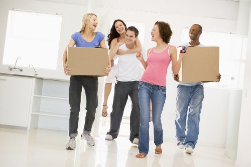 Van removal service helping a customer move in Finchley
