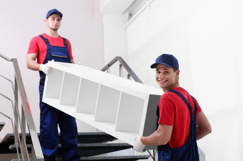 Commercial man and van removals for a Finchley office move
