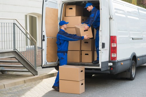 Local movers helping with a Finchley home removal