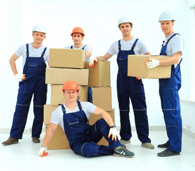 Movers handling apartment removals in Finchley