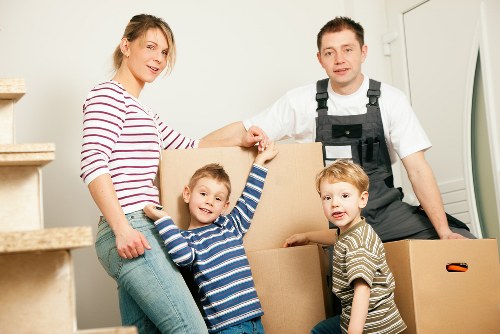 Local removals team supporting a move in Finchley