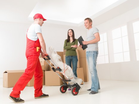 House move with a van service in Finchley North London