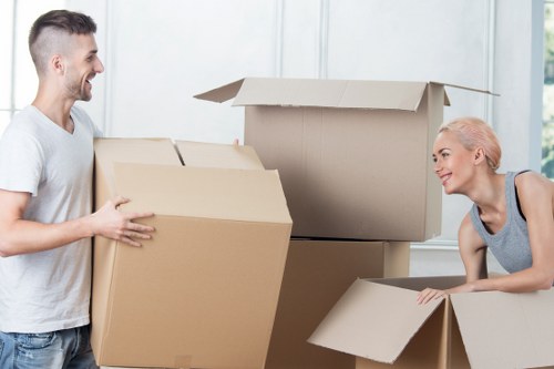 Loading furniture for a Finchley man with a van delivery service