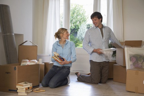 Packing and removal services for a Finchley house move