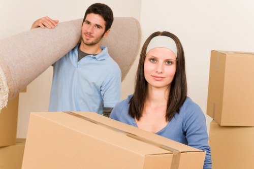 Careful unpacking and room setup service for a Finchley property