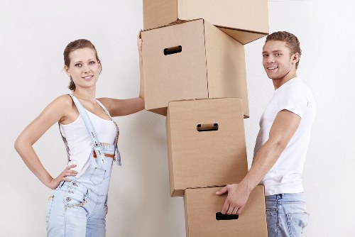 Furniture moving and loading for a Finchley relocation